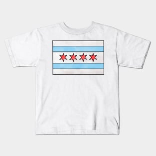 Chicago Flag Kids T-Shirt